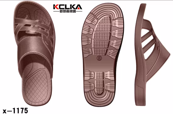 새로운 브랜드 멀티 컬러 PCU 생산 슬리퍼 사출 성형기