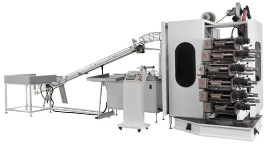 항공사 컵용 다색 사출 인쇄기